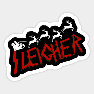 Sleigher Sticker